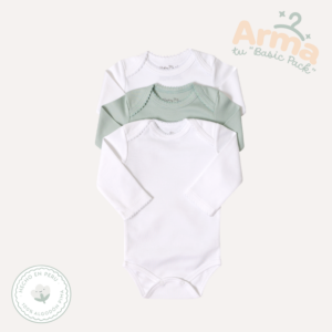 Pack X3 Body Cuello Americano