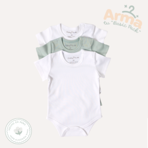 Pack X3 Body Clásico Manga Corta