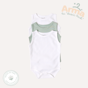 Pack X3 Body Clásico Manga Cero