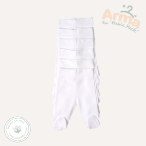 Pack X6 Pantalón Pretina Ancha (Blanco)