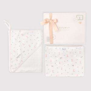 Pack Toalla + Manta Mush Mush Rosa