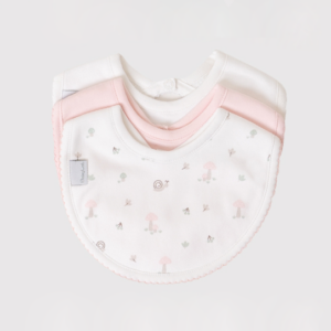 Baberos Mush Mush Rosa Pack x 3