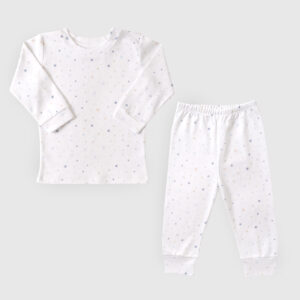 Pijama Pima 2 piezas Little Star Celeste