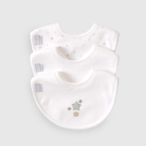 Baberos Little Star Menta X3