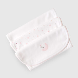 Hombreras Little Star Rosa Pack x3