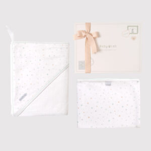 Pack Toalla + Manta Little Star Menta