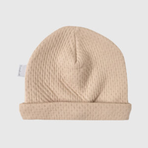 Gorrito Jackard Tiny Love Beige
