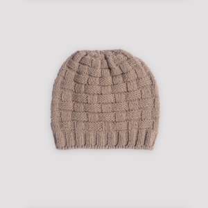Gorro Tejido Beige