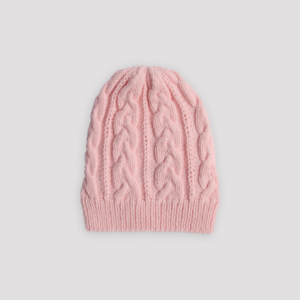 Gorro Tejido Rosa