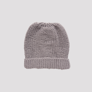 Gorro Tejido Gris