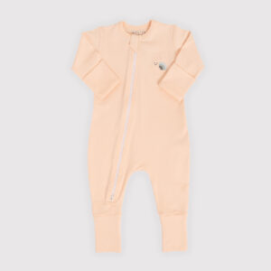 Enterizo Pima Pie Reversible Sunny Salmon