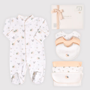 Pack Baby Essentials Sunny Garden Salmon