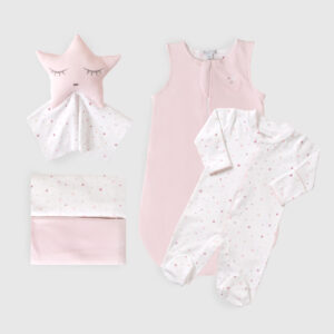 Set Baby ''Apego'' Little Star Rosa