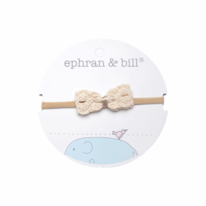 Vincha NB Lazo Beige