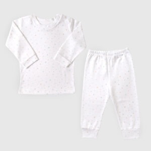 Pijama Pima 2 piezas Little Star Menta