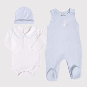 Set Jumper 3pzas Sweet Nature Celeste C/pie