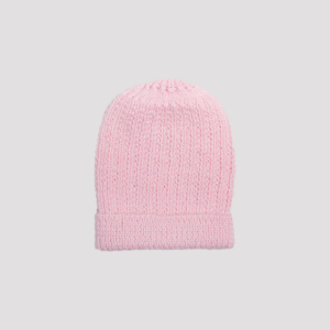 Gorro Tejido Rosa