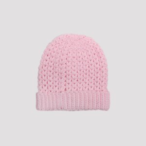 Gorro Tejido Rosa