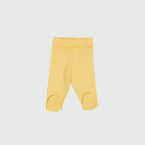 Pantalón con Pretina Ancha Amarillo