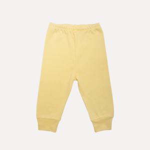 Pantalón Clásico sin Pie Amarillo