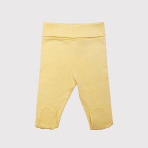 Pantalón con Pretina Ancha Amarillo