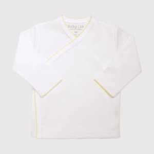 Chaqueta Cruzada Picot Amarillo