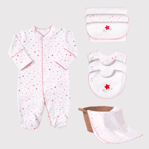 Baby Pack Little Star Roja Invernal