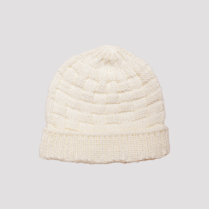 Gorro Tejido Crema