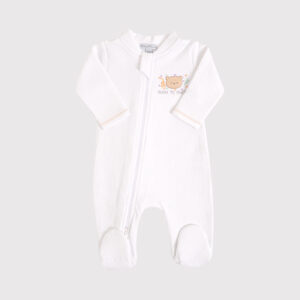 Enterizo Jacquard Bear Confetti Zipper