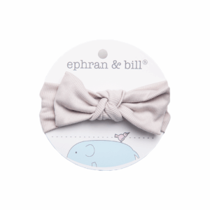 Vincha para Bebe Gris