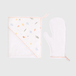 Toalla Rn + Manopla Hello Summer