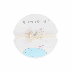 Vincha NB Lazo Tull Blanco