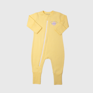 Enterizo Pima Pie Reversible Origin Amarillo