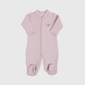 Enterizo Jacquard Origin Lavanda Snaps