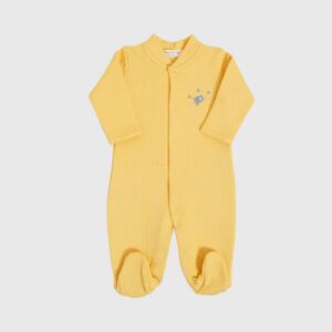 Enterizo Jacquard Origin Amarillo Snaps