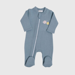 Enterizo Jacquard Origin Acero Zipper
