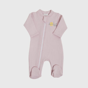 Enterizo Jacquard Origin Lavanda Zipper