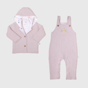Set Jumper S/Pie + Casaca Origin Lavanda