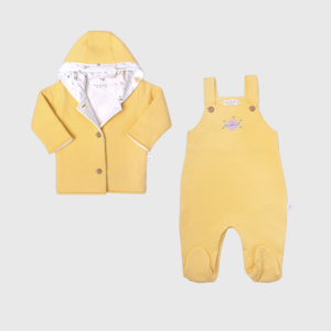 Set Jumper C/Pie + Casaca Origin Amarilla