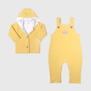 Set Jumper S/Pie + Casaca Origin Amarilla