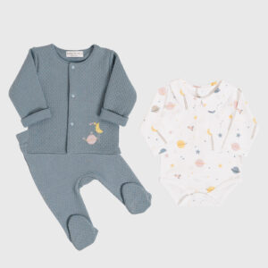 Set Baby Origin Acero