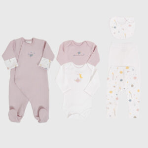 Set Essencial Jackard Origin Lavanda