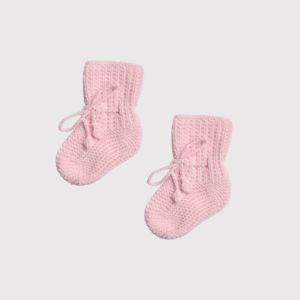 Patucos Tejido Rosa