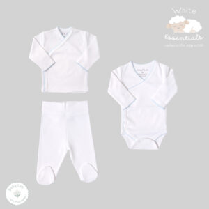 Basic White Picot Celeste