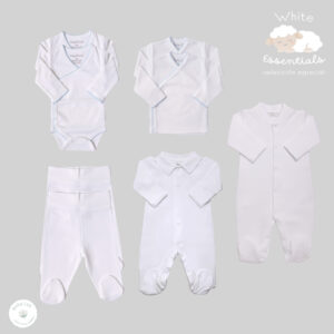 Set White Jackard Niño